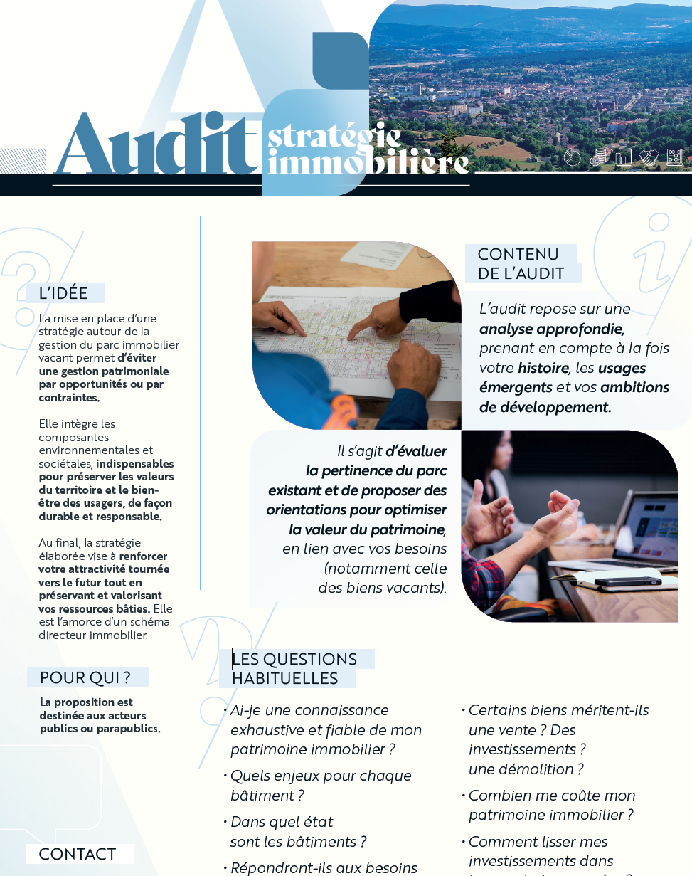 Audit stratégie immobilière